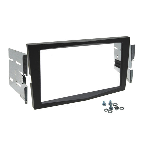 PF-2618 6 plastic frame 2DIN Opel