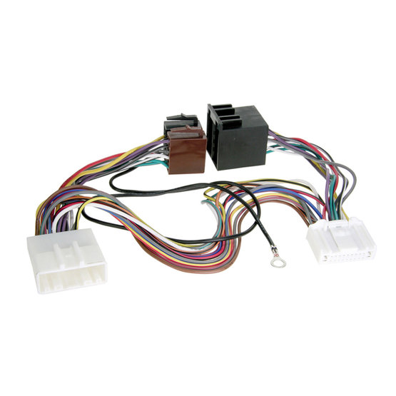 ISO 028 Adapter for HF kits Nissan Subaru Infinity