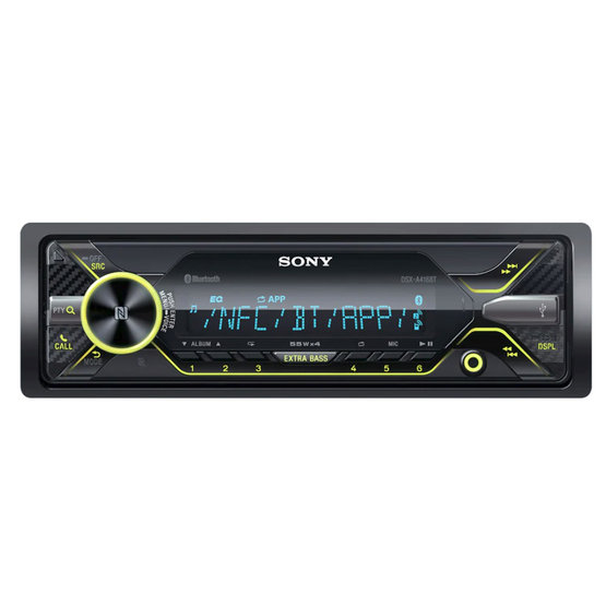 SONY DSXA416BT.EUR car audio