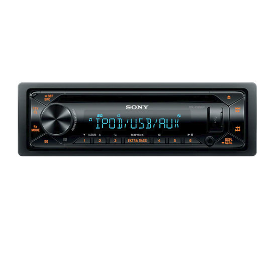 SONY CDXG3300UV.EUR car audio with CD