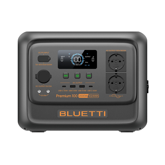 Bluetti Premium 100 V2 portable charging station, 2000 W, 1024 Wh