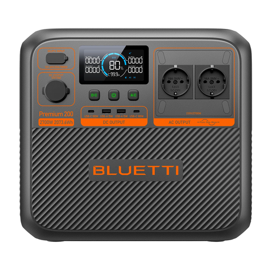 Bluetti Premium 200 V2 portable charging station, 2700 W, 2073.6 Wh