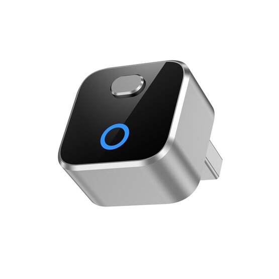 CA525 Mini Cube module with button, wireless Carplay AndroidAuto connection