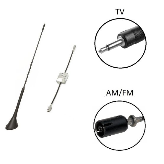 CAL-7747001 Calearo antenna AM FM TV amplified