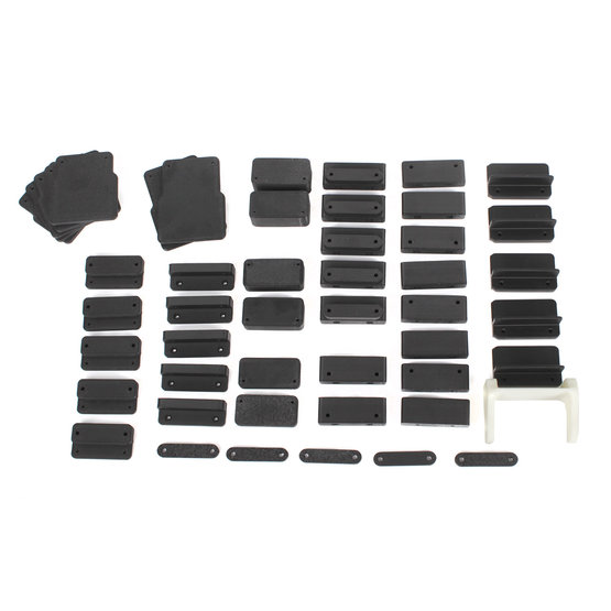 DMS HOLDER set of black plastic adapters for installing Pandora DMS sensors