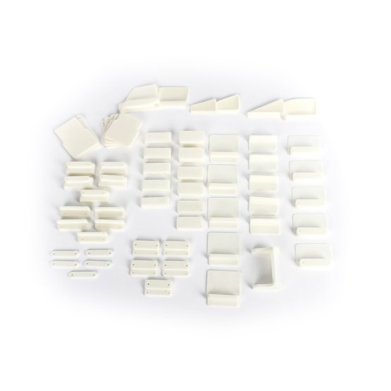 DMS HOLDER WHITE set of white plastic adapters for installing Pandora DMS sensors