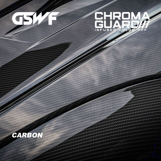 GSWF PPF paint protection film, glossy, carbon