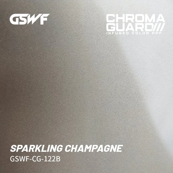 GSWF CHAMPAGNE PPF paint protection film, glossy, metallic