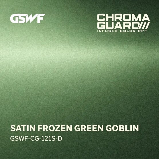 GSWF GOBLIN PPF paint protection film, satin, green