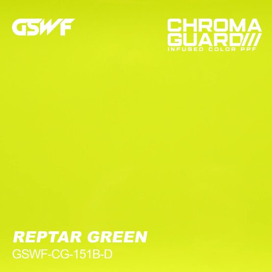 GSWF REPTAR PPF paint protection film, glossy, green
