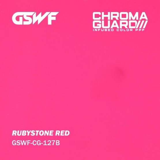 GSWF RUBYSTONE PPF paint protection film, glossy, red