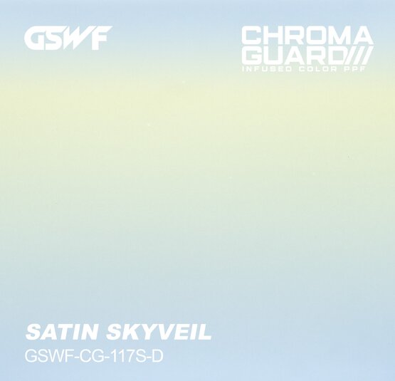 GSWF SATIN SKYVEIL PPF paint protection film, pearlescent, gray