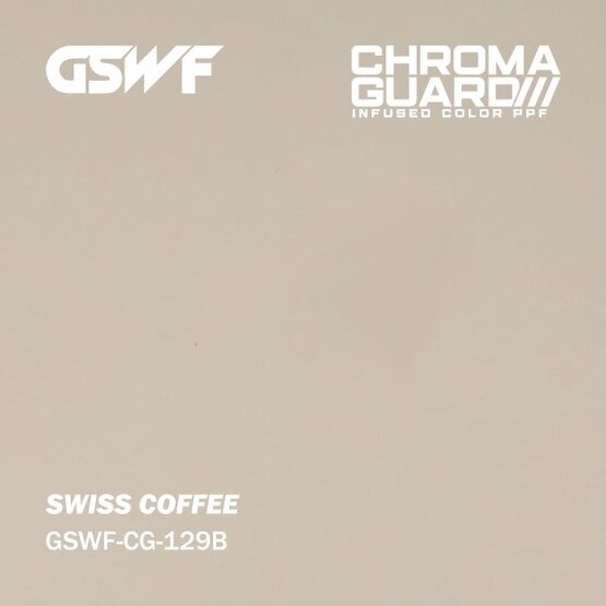 GSWF SWISS COFFEE PPF paint protection film, satin