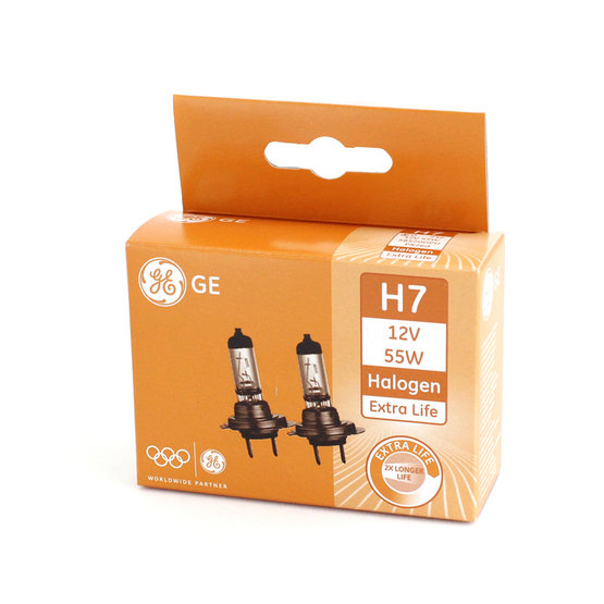 Halogen bulb Extra Life GE H7-EL