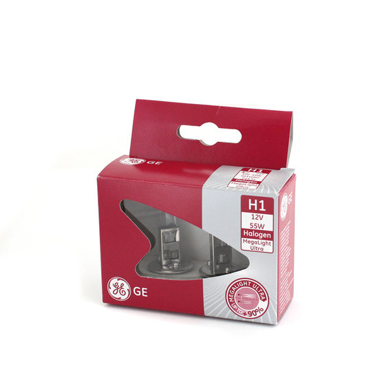 Halogen bulb Megalight Ultra GE H1-MU90
