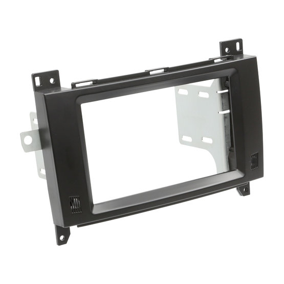 PF-1576 2 plastic frame 2DIN Mercedes VW