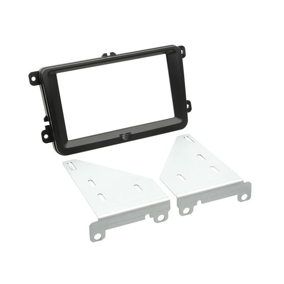 PF-1654 1D plastic frame 2DIN VW Škoda