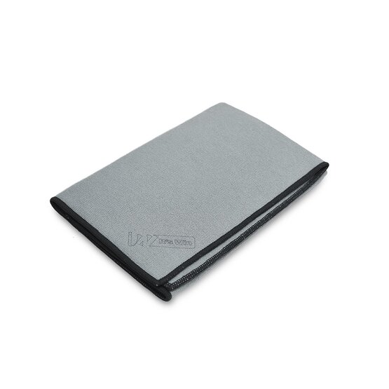 It's Win WINC-061 Microfiber Glass-Cleaning Towel, 420 GSM, 40 × 40 cm, Gray, 1 pc