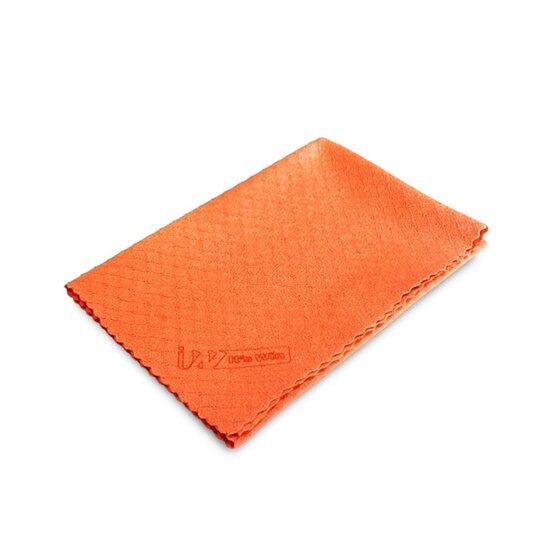 It's Win WINC-243 microfiber window cloth, 290gsm, 40x40cm, orange, 1pc