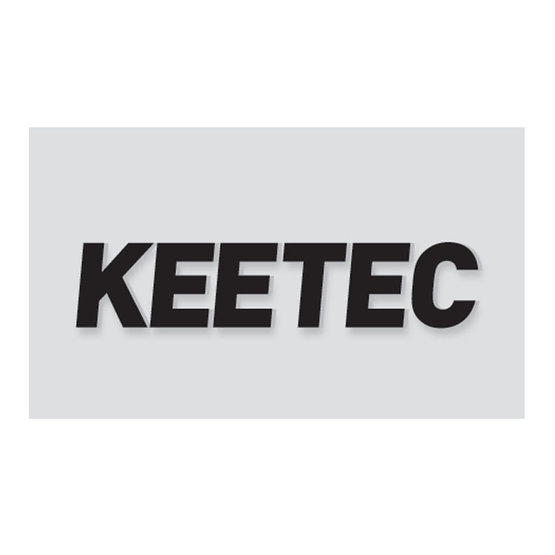 KEETEC 3D BANNER WHITE wall logo