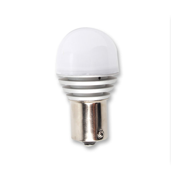 LED 3D bulb BA15s, white HL 395