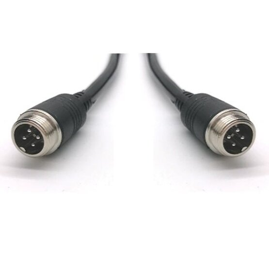 M12 1m MM Video cable 4PIN male-male