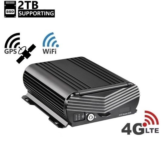 MDVR-GFW Video Recorder Mobile, WiFi, 4G, GPS, HDD 2TB