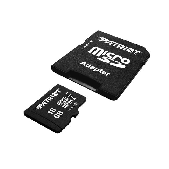 SD CARD 16GB Patriot Micro SD with adapter