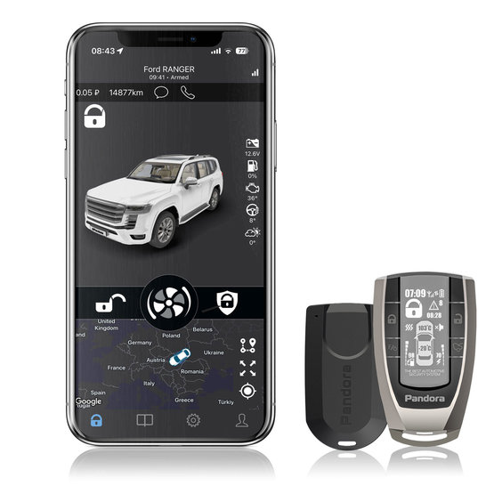 Pandora ELITE two-way GSM/GPS car alarm