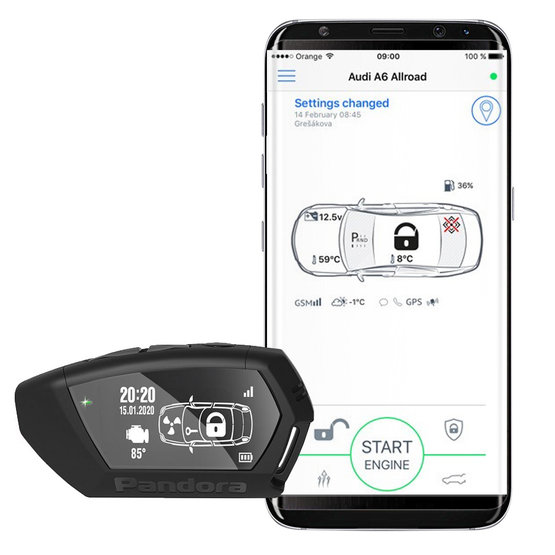 Pandora ELITE GSM car alarm