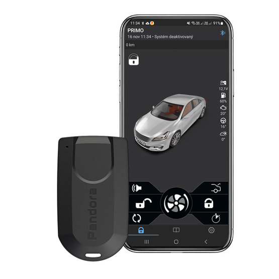 Pandora PRIMO car alarm