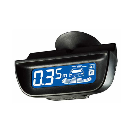 Steelmate parking assistant, LCD, 8x sensor 25mm PTS810V7 INT