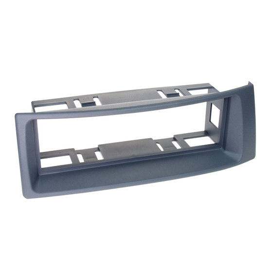 PF-2140 1 plastic frame 1DIN Renault Megane