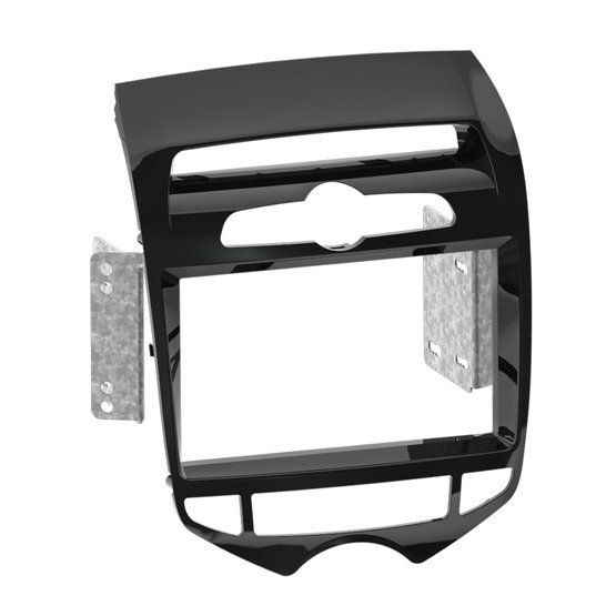 PF-2511 4D plastic frame 2DIN Hyundai ix20 auto acc