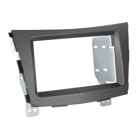 PF-2725 1D plastic frame 2DIN Ssang Yong Tivoli