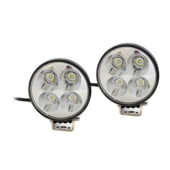 Round work light WL 8R 12W