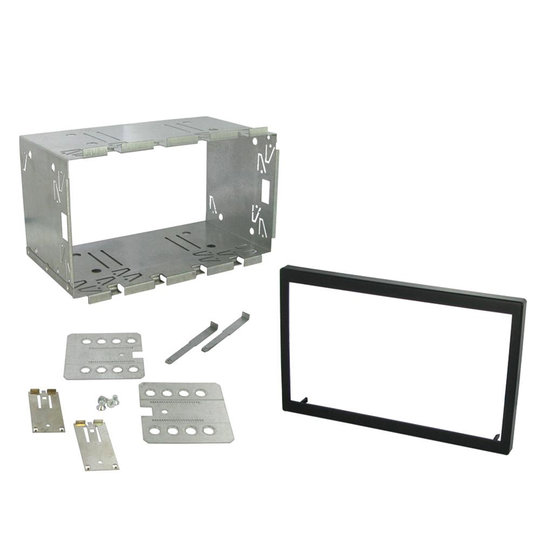 PF-1969 plastic frame 2DIN 2ISO