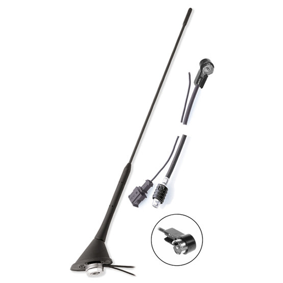 Roof antenna universal, ISO, with amplifier SA-790 1