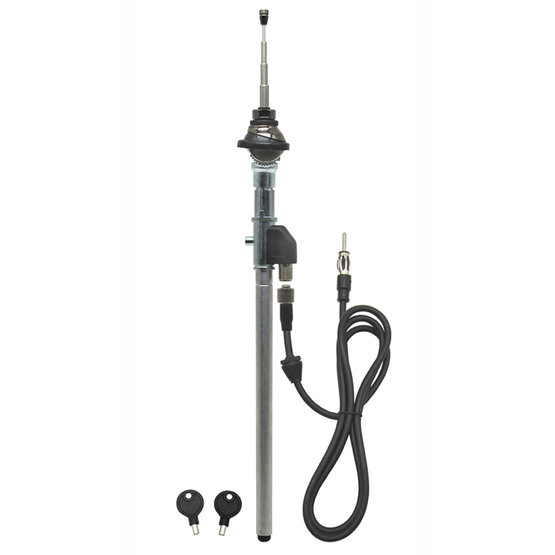 Telescopic antenna universal DIN, into wing SA-153