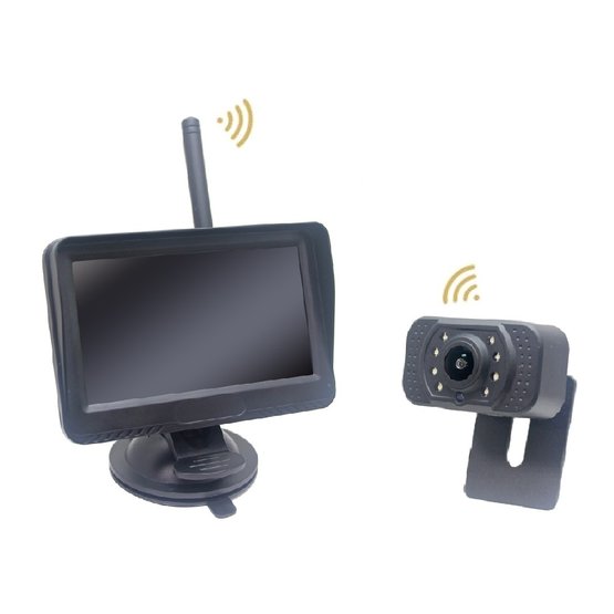 TFT4AW Wireless monitor 4.3" and IR camera 2.4GHz set