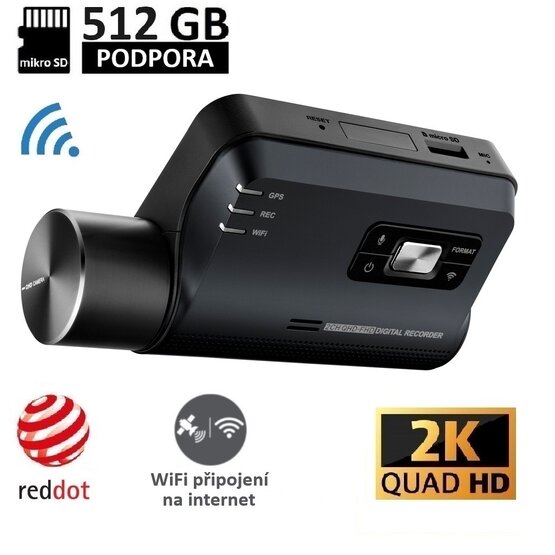 Thinkware Q850 Dashcam 2K WiFi GPS BT Hotspot