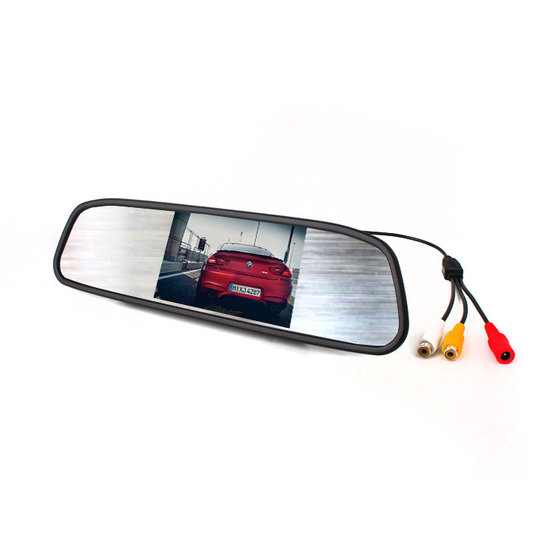 TFT MIRROR Monitor 4.3" 2ch RCA 12V