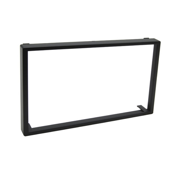 PF-2332 delimiting frame for 2DIN installation