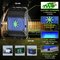 Isotronic M640 Repellent, 12-24 kHz, blue light, vibration sensor, IP44, batteries included