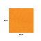 It's Win WINC-206-2 Buffing Towel, 430 GSM, 40 × 40 cm, Orange, Set of 5 pcs