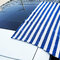It's Win WINC-266 Hurricane Drying Towel, 1,080 GSM, 80 × 70 cm, White/Blue, 1 pc