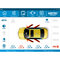 KEETEC BLADE CONTROL car alarm with connection to CAN BUS with additional authorization