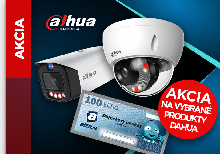 Nakúp Dahua a choď na nákupy s ALZOU!