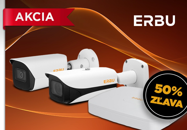 ERBU produkty s 50% zľavou