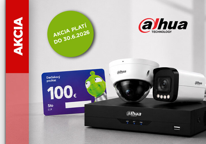 Získajte bonus za nákup Dahua technológií!
